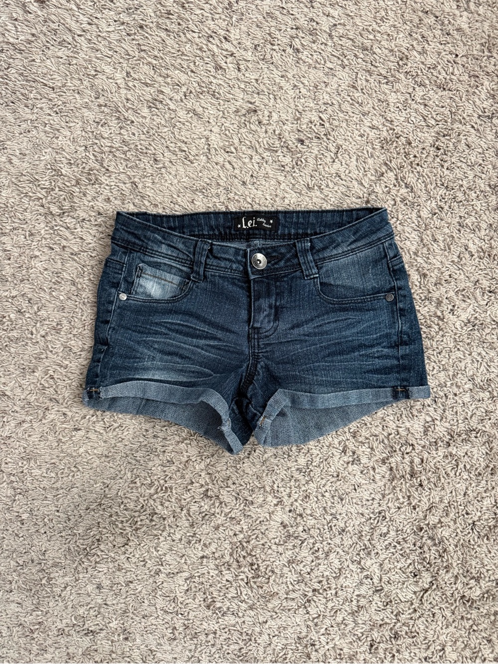 Y2K L.E.I. Jean Shorts Size 3 Juniors
